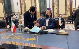 وزیر خارجه در اجلاس بغداد