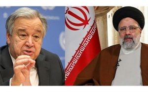 پیام مهم دبیر کل سازمان ملل به رئیس جمهوری ایران