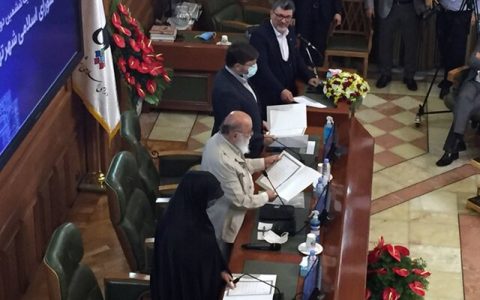 چمران رئیس و سروری نایب رئیس شورای شهر تهران شد 1 چمران رئیس و سروری نایب رئیس شورای شهر تهران شد