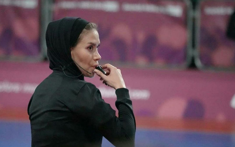 ‏قضاوت گلاره ناظمی و چهار داور زن در جام جهانی فوتسال