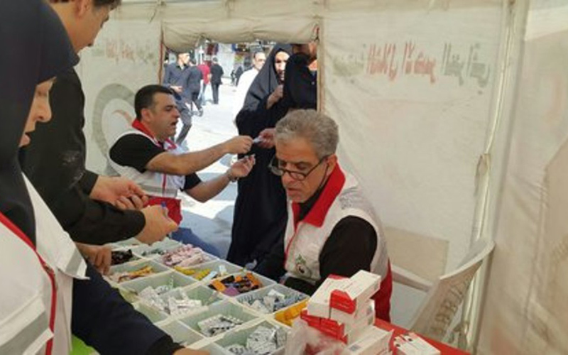 اعزام ۴۰۰ پزشک و پرستار هلال‌احمر به عراق