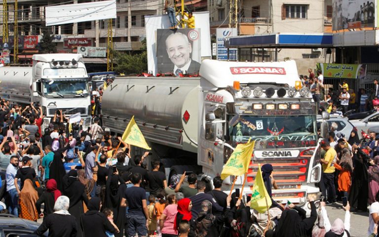 لبنان؛ شادمانی از ورود کامیون های حامل گازوئیل ایران