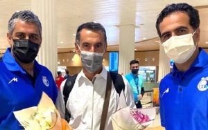 مربی جدید استقلال به دوبی رسید