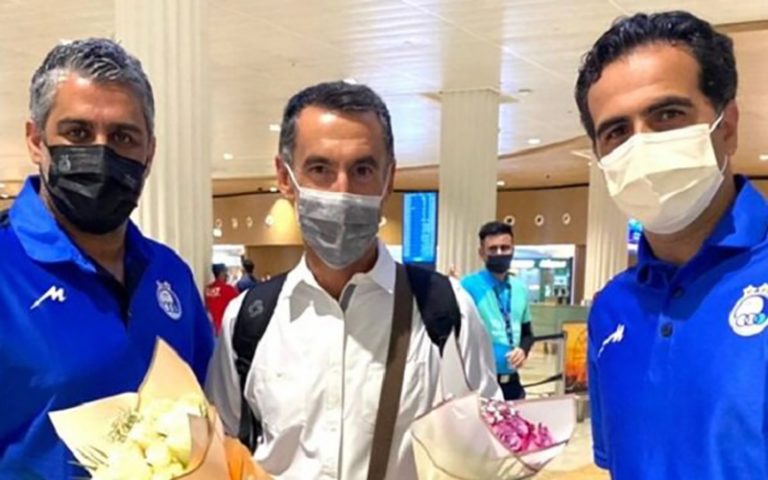مربی جدید استقلال به دوبی رسید