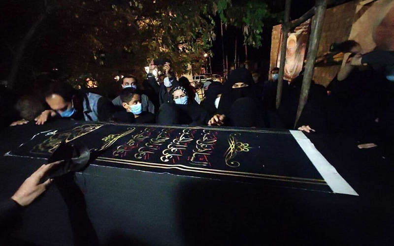 پیکر علامه حسن‌زاده آملی در زادگاهش آرام گرفت