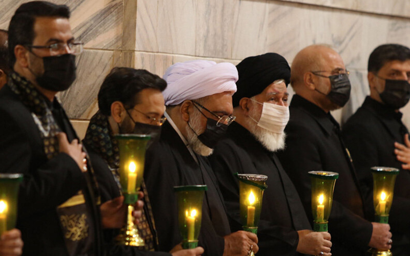 آیین سنتی خطبه خوانی در حرم مطهر رضوی