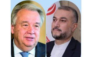 امیرعبداللهیان به دبیرکل سازمان ملل