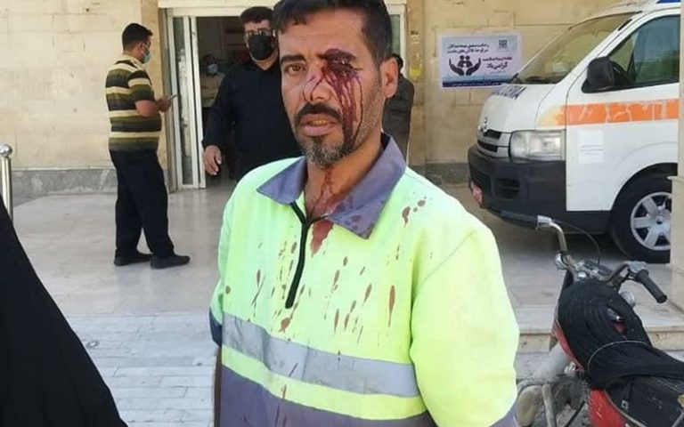 ضرب و شتم کارگر شهرداری خرمشهر
