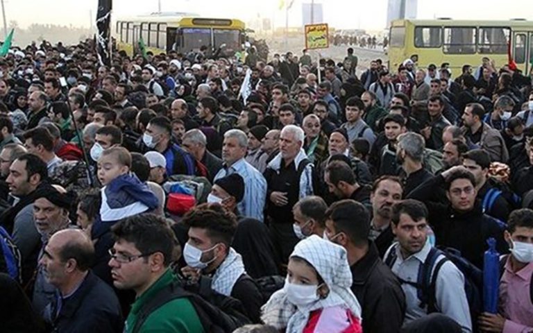 معطلی زائران و نبود وسایل حمل و نقل عمومی در مرز مهران