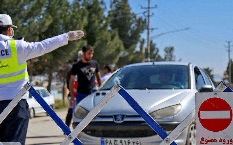 ورود به شهر‌های قرمز و نارنجی همچنان ممنوع است