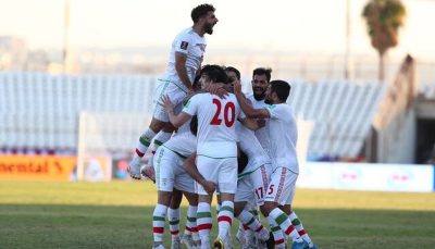 پیروزی تیم ملی فوتبال ایران مقابل سوریه