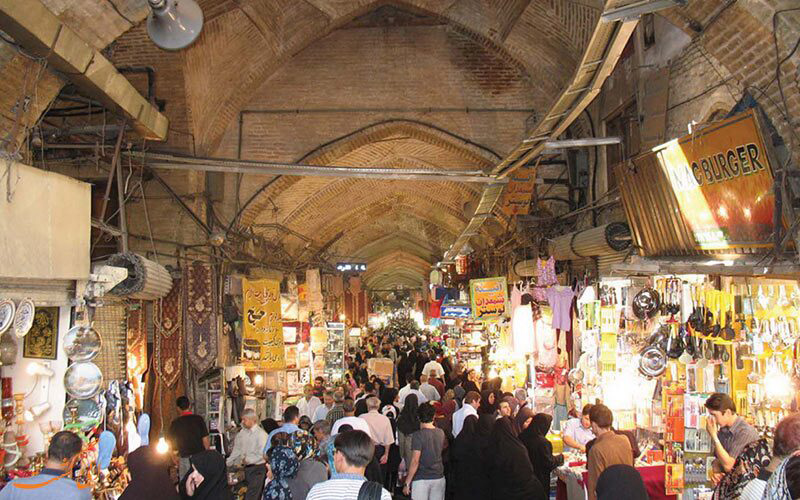 بازار بزرگ تهران در حال تخریب