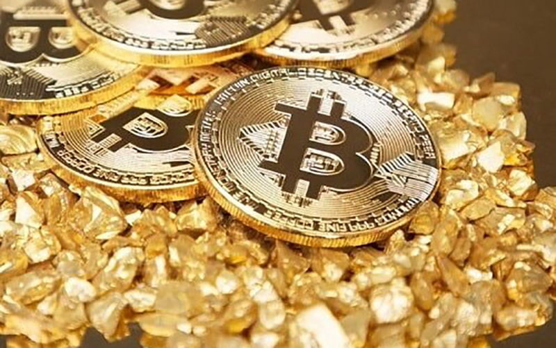 بیت‌کوین در آستانه ۶۶ هزار دلاری شدن