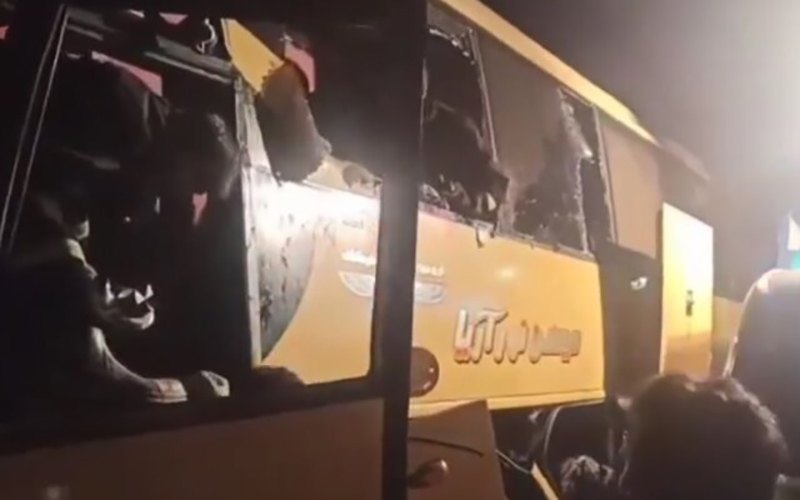 تصادف مرگبار اتوبوس و ولوو در محور سقز- دیواندره