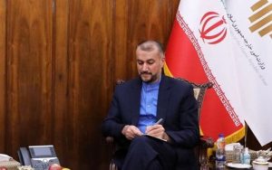 توئیت امیرعبداللهیان در قرنطینه