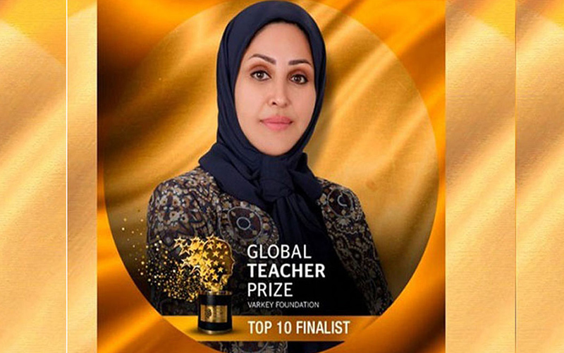 جایزه یک میلیون دلاری برای معلم فداکار ایرانی