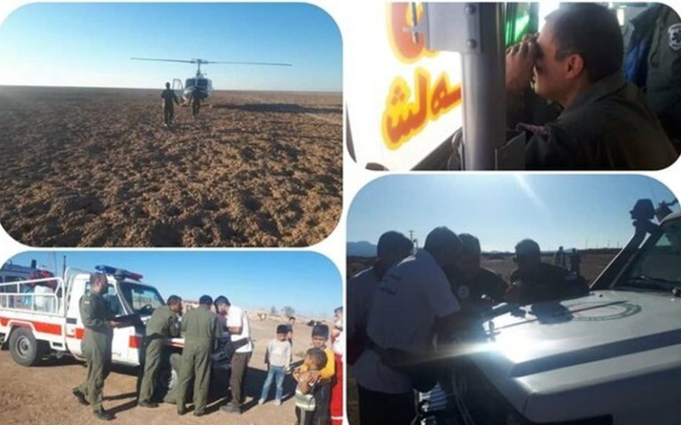 نجات ۳۰ کویرنورد گرفتار در باتلاق کویر زمان آباد شاهرود