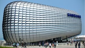 Samsung-Logo-Building