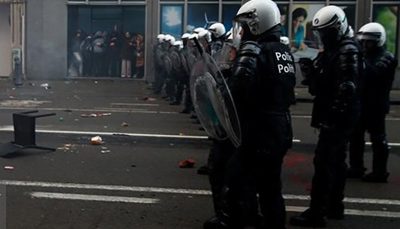 اعتراضات علیه محدودیت‌های کرونایی در بلژیک