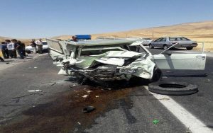 ایران در جایگاه هفتم مرگ و میر جاده ای