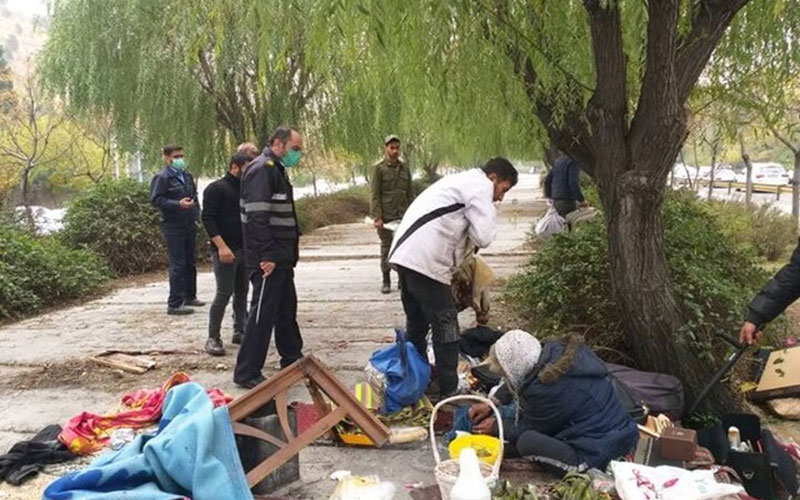 حمله مواد فروش ها به نیروهای شهرداری و دادستانی در دره‌فرحزاد