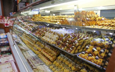 قیمت انواع شیرینی برای شب یلدا