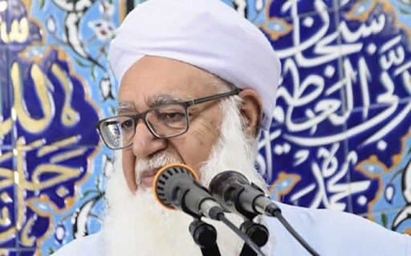 مولوی گرگیج از امامت جمعه اهل ‎سنت آزادشهر عزل شد