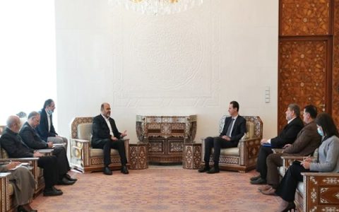 دیدار وزیر راه و شهرسازی ایران با بشار اسد