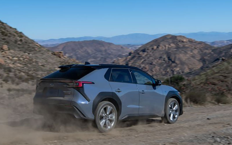 سولترا ۲۰۲۳، شاسی بلندی کاملا برقی از سوبارو