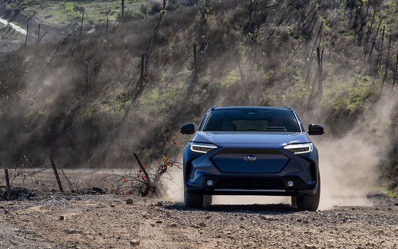 سولترا ۲۰۲۳، شاسی بلندی کاملا برقی از سوبارو