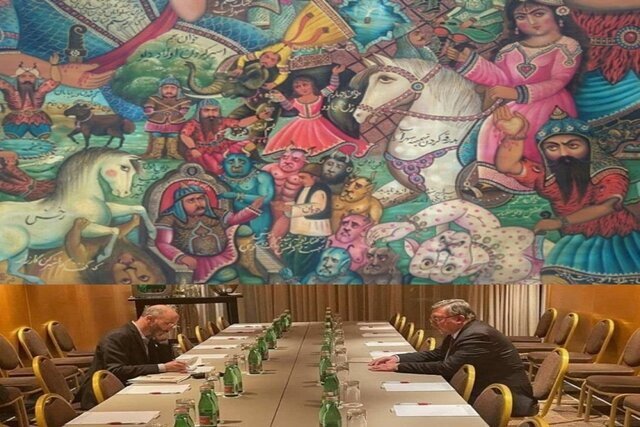واکنش دیپلمات ارشد ایرانی به پر سر و صداترین عکس مذاکرات/عکس