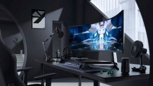 نخستین مانیتور 4K و 240 هرتز جهان توسط سامسونگ رونمایی شد