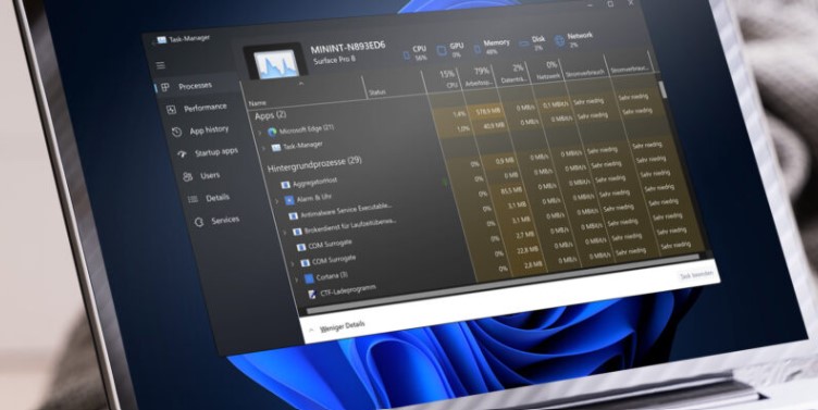 Task Manager ویندوز 11 دست خوش تغییر قرار گرفت