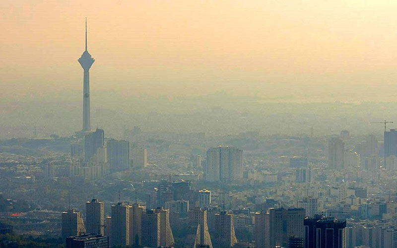 آلودگی هوای تهران تا سه شنبه ادامه دارد آلودگی هوای تهران تا سه شنبه ادامه دارد
