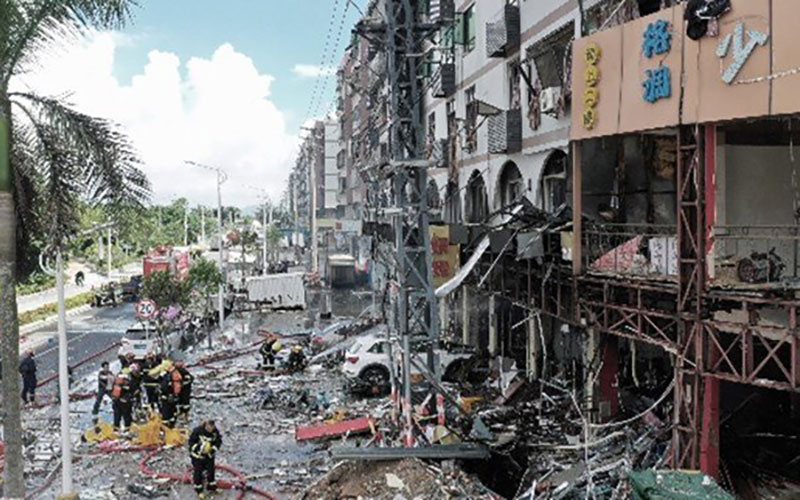 انفجار مرگبار در چین