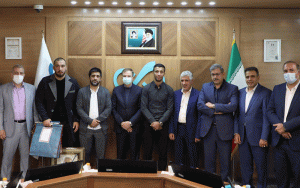 تجلیل بانک دی از قهرمانان کشتی کشور