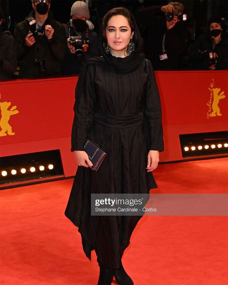 پوشش متفاوت نیکی کریمی در اختتامیه جشنواره برلین ۲۰۲۲