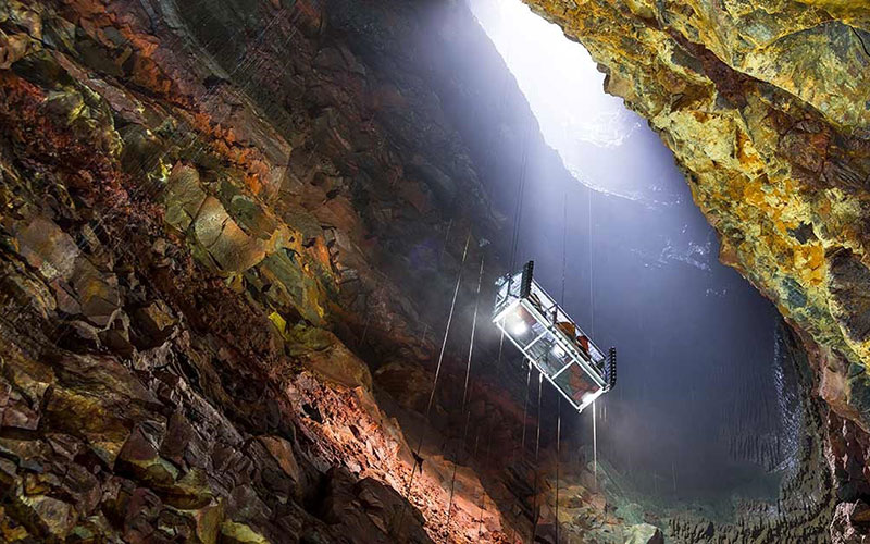 6 مورد از جالبترین و عجیبترین جاذبه های زیرزمینی جهان /عکس