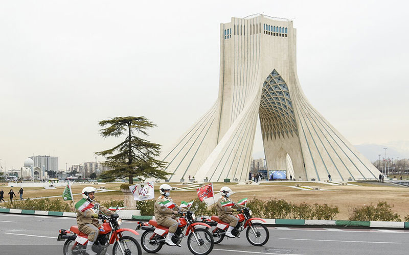 رژه موتورسواران در سالروز ورود امام خمینی(ره)