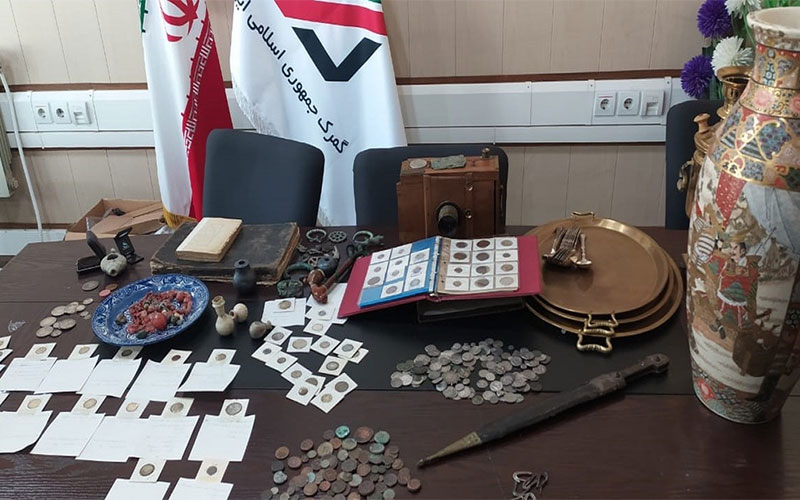 کشف محموله بزرگ عتیقه توسط گمرک