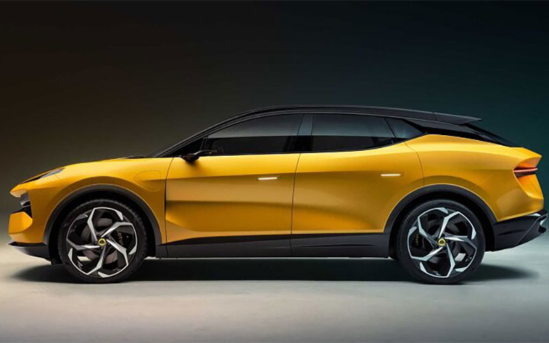 کراس اوور برقی لوتوس از راه رسید