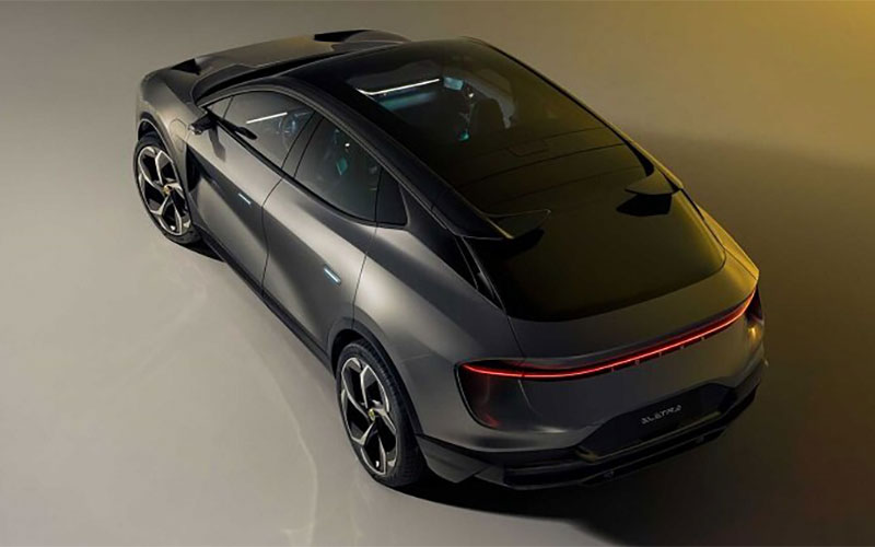 کراس اوور برقی لوتوس از راه رسید