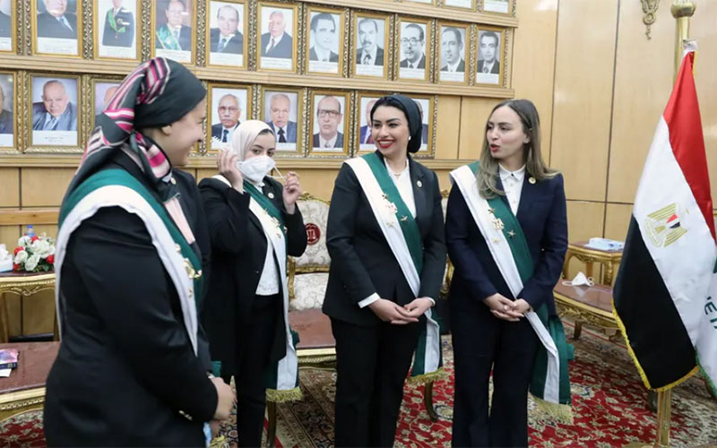 دیدنی های امروز؛ از پناهجویان اوکراینی تا قضات زن مصری