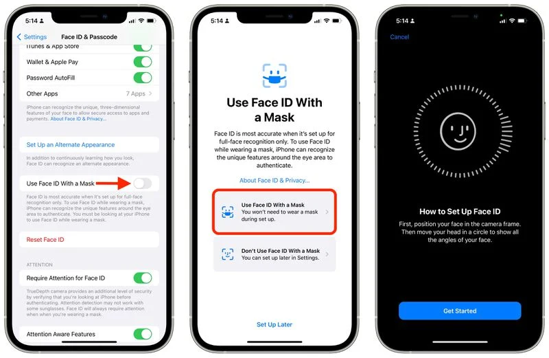 hhhface id with mask
