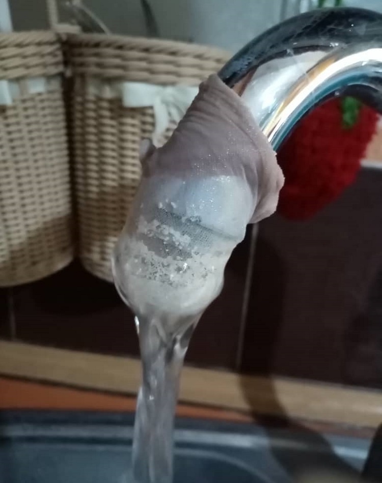 تصاویر تکان دهنده از وضعیت آب شرب شهر گرگان