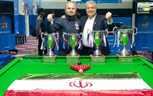 اسنوکر باز ایران قهرمان آسیا شد