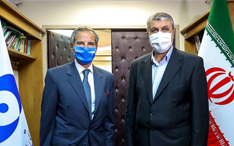 رافائل گروسی با اسلامی دیدار کرد