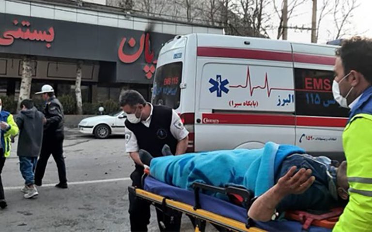 مصدومیت ۱۰ سرنشین خودرو در تصادف جاده چالوس