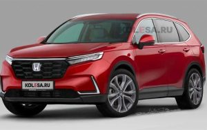 هوندا CR-V 2023 به طور غیررسمی رونمایی شد