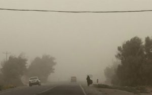 وقوع طوفان با سرعت ۱۱۰ کیلومتر در شرق و جنوب اصفهان